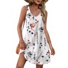 OFEEFAN Womens Summer Dresses 2025 Spring Fashion Sundresses Beach Vacation