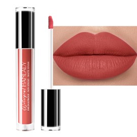 HANLADY Orange Red Lipstick Long Lasting Lipsticks for Women Smudgeproof Transferproof Cruelty Free Lip Makeup, 902 Love Life