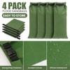 Flood Water Barrier Sand Bags - 4Pcs Thickened Long Canvas