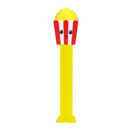 PEZ Popcorn Candy Dispenser - Movie Popcorn PEZ Dispenser | Pez Candy Dispenser with Candy Refills | Popcorn Party Favor, Grab Bags