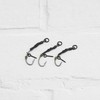 ECSiNG Pack of 12 Screw Swivel Fishing Hooks Anti-Ground Fishing
