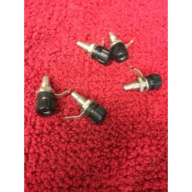 HH SMITH 221-103 BLACK Conn Banana F 1 POS ST Panel Mount 1 Port  5 PCS