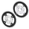 38T 104 BCD Electric Bike Chainring and Adapter Aluminum Alloy