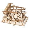 ROKR 254Pcs Marble Run 3D Wooden Puzzle With Waterwheel And