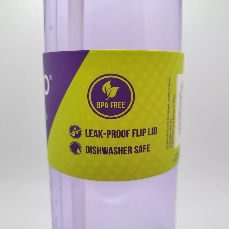 Pogo 2 Pogo Sport Tritan Plastic Water Bottle Soft Straw