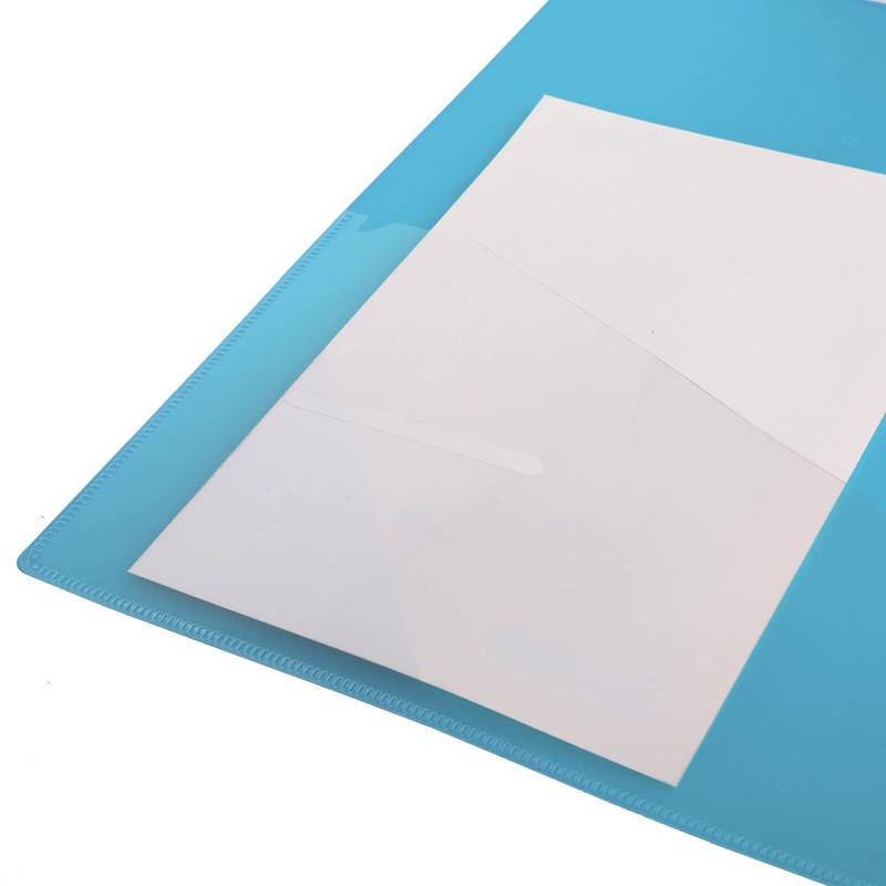 Idena 224334 A4 ring binder – 2 rings turquoise