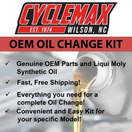 Liquimoly 1999-2022 Suzuki SV650 Oil Change Kit with Liqui Moly 10W30 Oil and OEM Filter