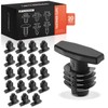 A-Premium 20PCS Nylon Hood Seal Retainer Clip Fastener Compatible with