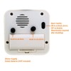Betus Non-ticking Robot Alarm Clock Stainless Metal - Wake-up Clock