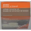 Jensen Power Travel Voltage Converter Kit Converts 220V-240V 110-120V JEN1600