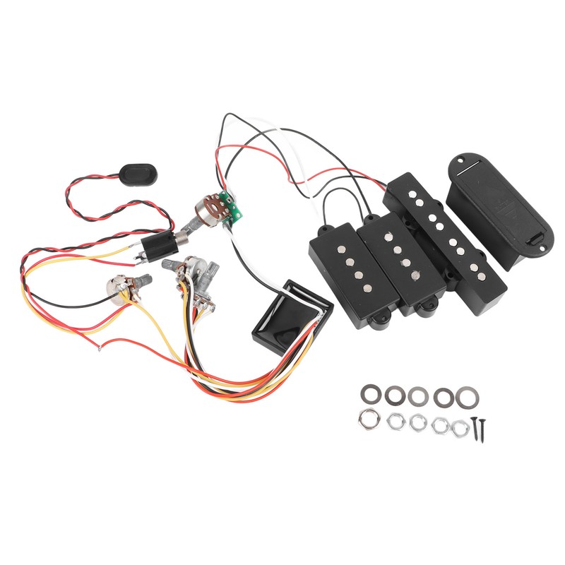 Electric Bass Pickup Excellent Audio Output Preamp Wiring Circuit Guitar