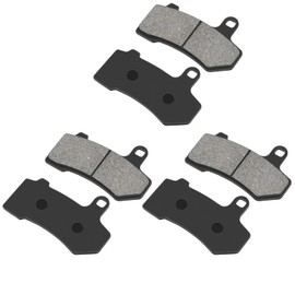 Road Passion Front and Rear Disc Brake Pad for TOURING FLTRX Road Glide Custom 2010-2012 FLHX Street Glide 2008-2017