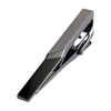 Tabarat Tps-055 Men's Tie Clip, Made in Japan, Brass, Geometric,