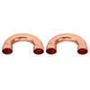 PATIKIL 7/8 Inch ID Copper Pipe Fittings, 180 Degree Return