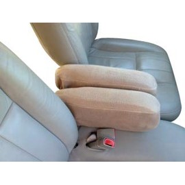 Auto Armrest Covers-Neoprene Fabric- Fits The Mercury Grand Marquis 1998-2011 Fold Down Armrest on Bucket Seats-1 Pair (XXL).