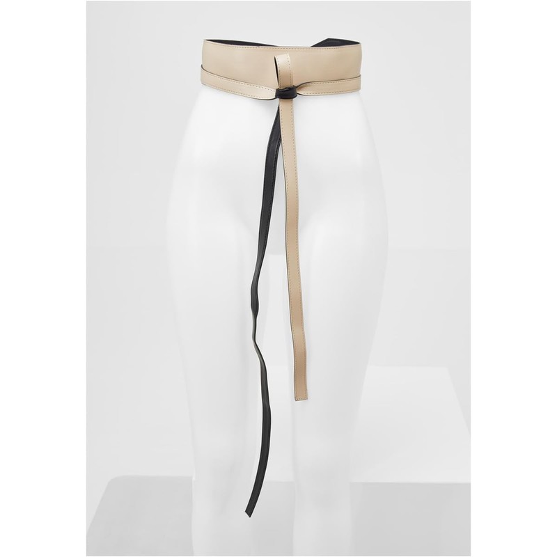 Urban Classics Unisex Belt, Black/warm sand