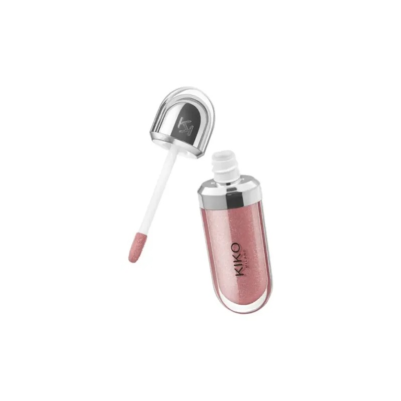 Kiko Milano 3D Hydra Lipgloss Lilás Brillante Perlado Hidratante Voluminizador