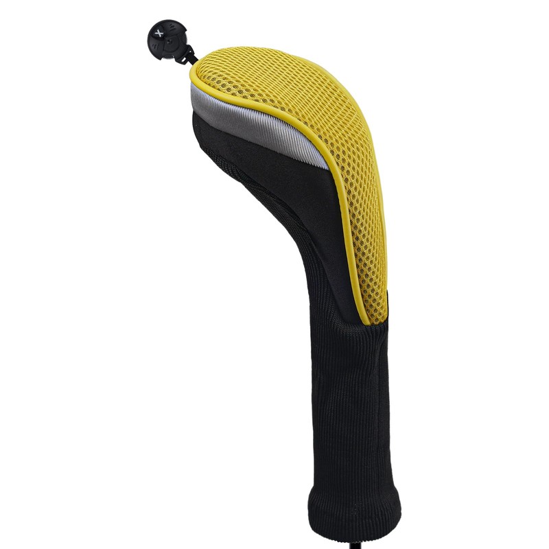 Andux 3Pack Long Neck Golf Hybrid Club Head Covers Dial