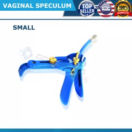 ODM LLETZ LEEP Graves Vaginal Speculum Gynecology SurgicaL SMALL Blue Coated  10 PCS