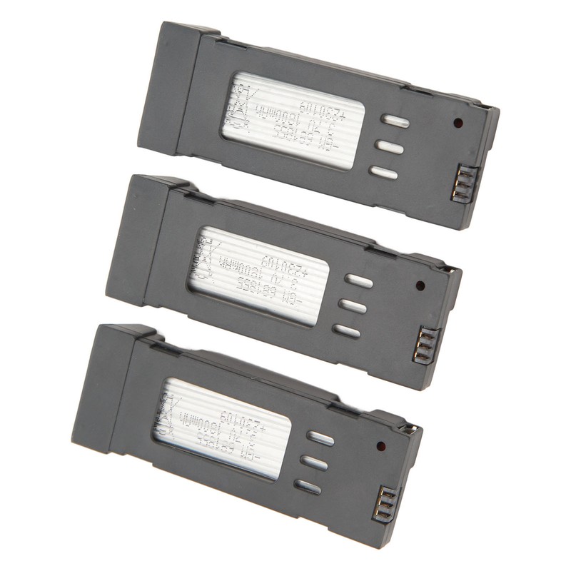 3pcs RC Plane Lithium Battery With 3 In 1 Charging