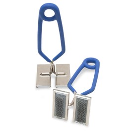 Marshalltown Carpet Seam Squeezers, Spring Loaded Clamps with Carpet Grippers, Rubberized Coating, Set of 2, CSZ