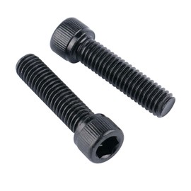SZJIUZYD #8-32 x 1 Socket Head Cap Screws Allen Hex Bolts, 304 Stainless Steel 18-8, UNC Fully Machine Thread, 40Pcs Black
