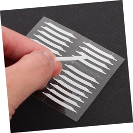 BIUDECO 30 Sheets Double Sided Invisible Eyelid Stickers for Natural Makeup Effect Lightweight Breathable Eyelid Tapes for Beginners Professionals for Home Salon Use