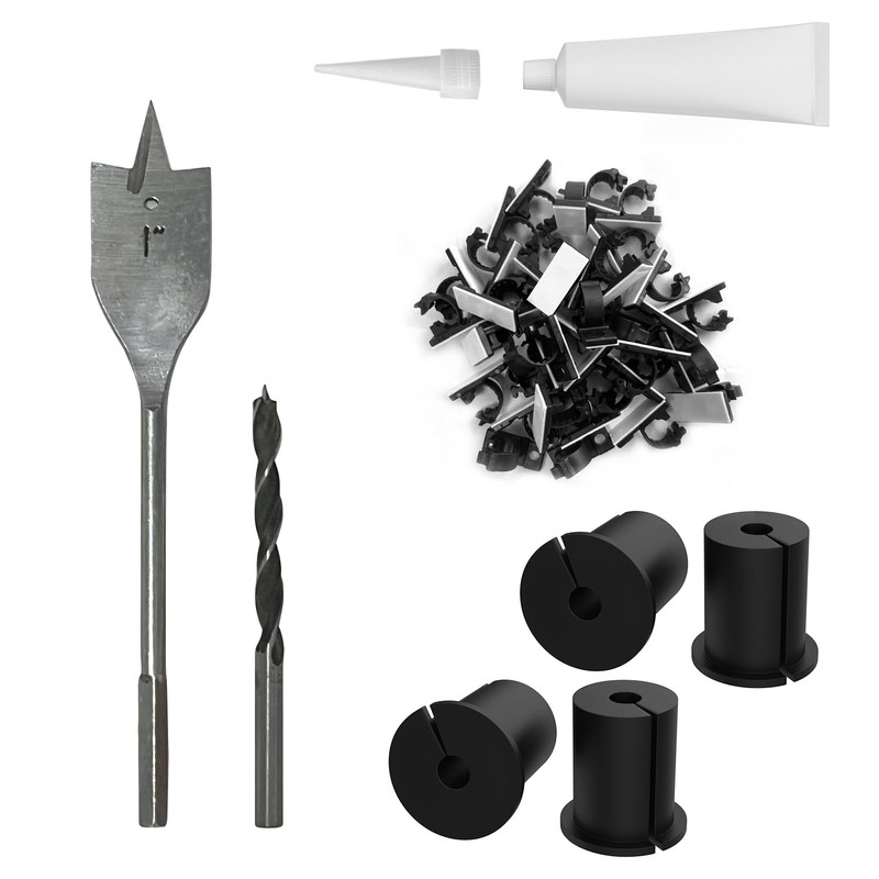 Starlink cable routing kit,starlink ethernet adapter,4pcs star link wall bushing