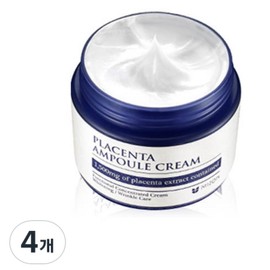 Mizon Placenta Ampoule Cream, 52g, 4 pieces / 미즈온 플라센타 앰플 크림, 52g, 4개