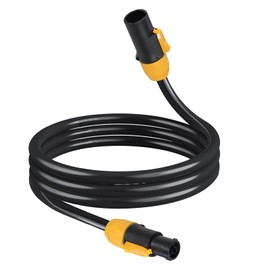 Extension powerCON True1 Male to Female Cable - 3FT 14AWG PowerCon Extension Cable, Heavy Duty Outdoor 20A Waterproof True Connector for Stage Light/Speaker(SAC3MX - SAC3FX)