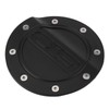 Fuel Door Cover Gas Tank Cap Lid Black Fit for