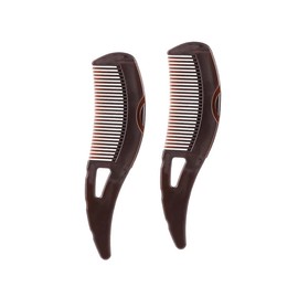 2 Pcs Energy Massage Comb Hair Dressing Comb,Dandruff Comb,Dandruff Comb Self-cleaning,Plastic Wide Hollow Tooth Button Comb,Lice Comb Multifunctional Hairbrush For Scalp Massage Combs