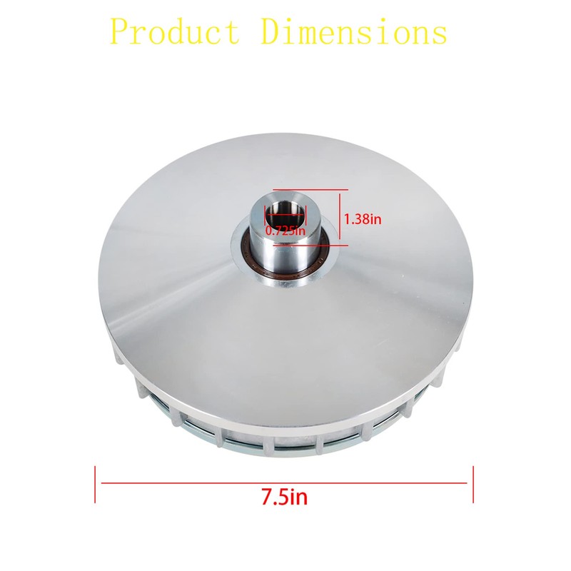 WFLNHB Primary Dry Clutch Cvt Sheave Replacement for Massimo Bennche