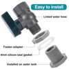 2 Set 3/4 Inch Rain Barrel Spigot Kit - BILAL