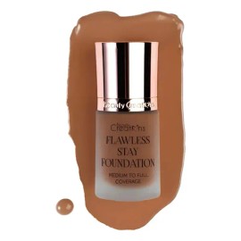 Beauty Creations - Base Líquida, Flawless Stay Foundation Fs10.5
