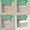 Forestchill 2 Pcs Window Air Conditioner Cover for U-shaped Window