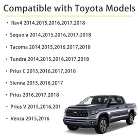 2024 Navigation SD Card Update 86271 0E076, SD Navigation Card GPS Map System Compatible with Toyota 4Runner Avalon Camry Corolla Highlander Prius Sequoia Sienna Tacoma Tundra Rav4 | USA & Canada