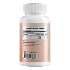 Heivy Pink Himalayan Salt Tablets 1000mg - Sodium Chloride 988mg, Non-GMO, Mineral-Rich Electrolyte Balance and Hydration, 365 Salt Tablets-Eectrolyte Supplement