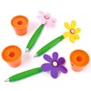 Burwells Set of 3 Flower Pens with Pot Stands -