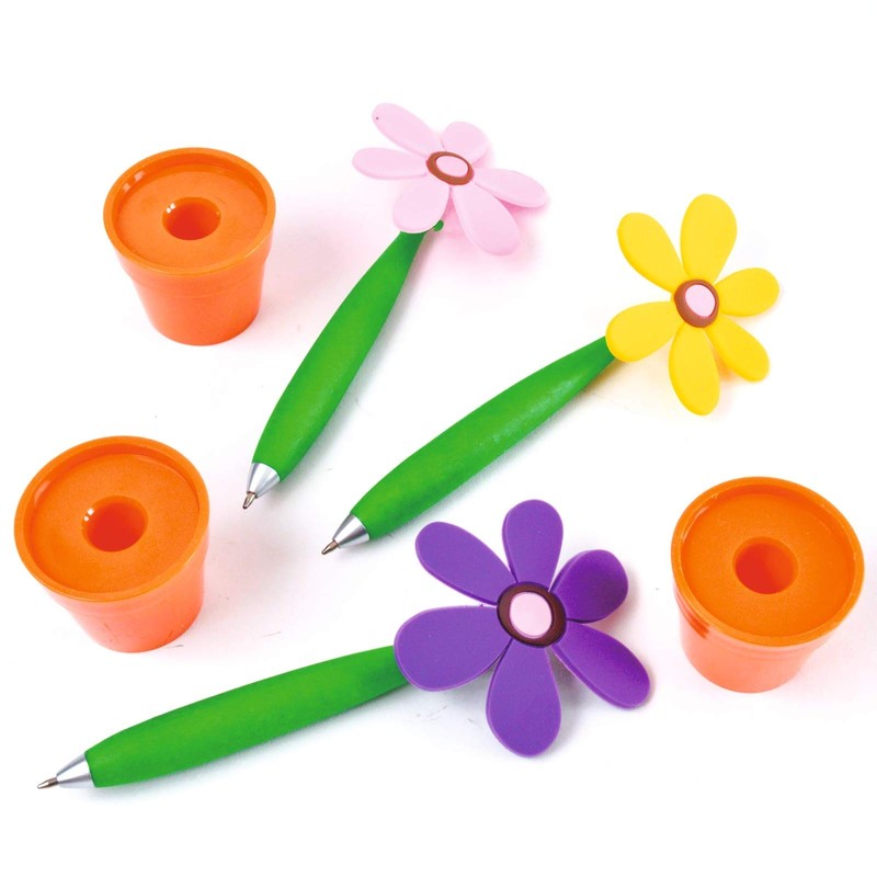 Burwells Set of 3 Flower Pens with Pot Stands -