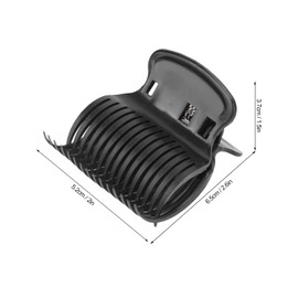 ANKROYU 12PCS Heat Resistant Hot Roller Clips, Safe Thermal Hair Curler Claw Clips for Women & Girls, Professional Salon Quality ABS Plastic Replacement Styling Clips for Sectioning & Styling
