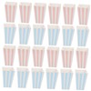 jojofuny Popcorn Storage Carnival Party Snack Buckets Portable 24pcs Paper