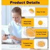 4 Pcs Beeswax for Thread, Yellow Beeswax Thread Conditioner (5