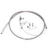 Stainless Kick Down Cable Transmission Kick Down Cable for TH350