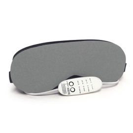 YSN Hot Eye Mask, Inspected in Japan | Eye Mask with Timer, 4 Levels, Temperature Settings, Reusable Use, 100% Cotton Cover, Lightweight, For Office, Breaks, Napping, Business Trips, Travels, Light