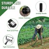 Stirrup Hoe, Heavy Duty Hula Hoe with 32-72" Adjustable Long