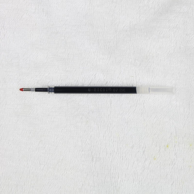 24 Pcs Retractable Black Gel Ink Refills, 0.7 mm Point