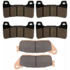Caltric Front Rear Brake Pads for Honda CB1000R CB 1000R