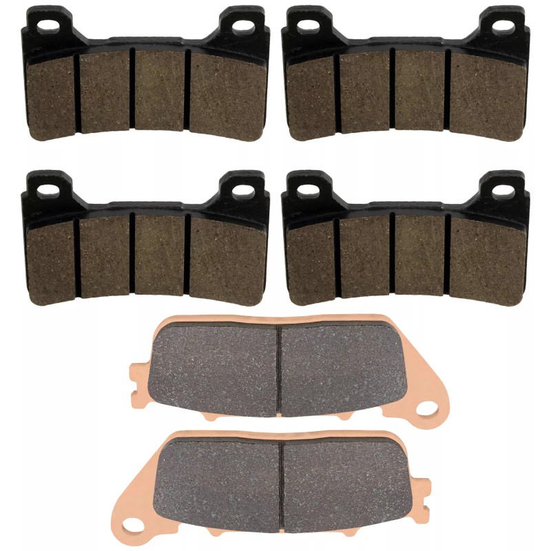 Caltric Front Rear Brake Pads for Honda CB1000R CB 1000R