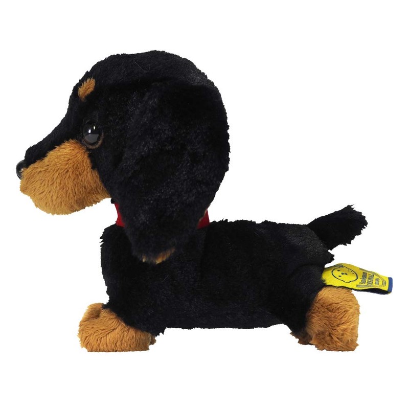 Pups! BK P-5932 Plush Miniature Dachshund, Small